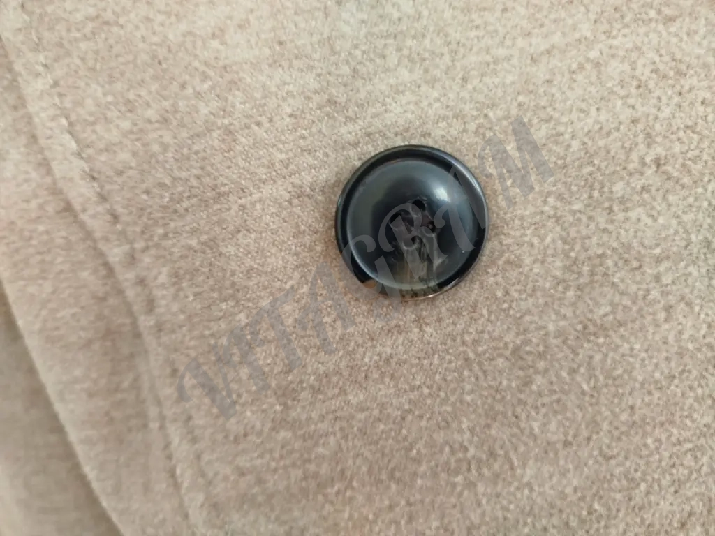 Пальто женское со стойкой H&M бежевое М