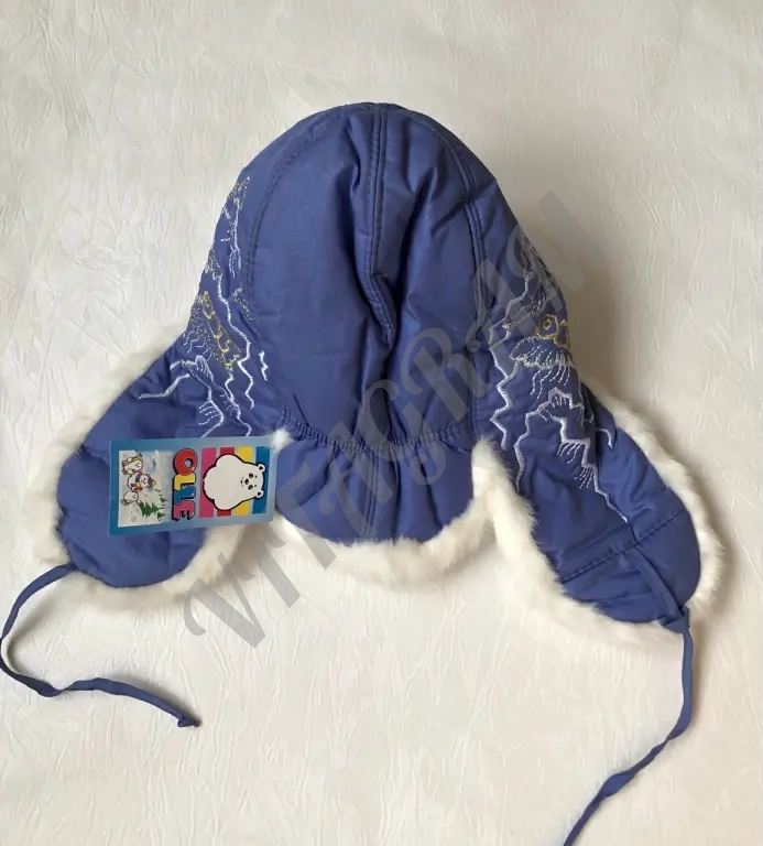 Зимняя шапка ушанка для девочки Новая