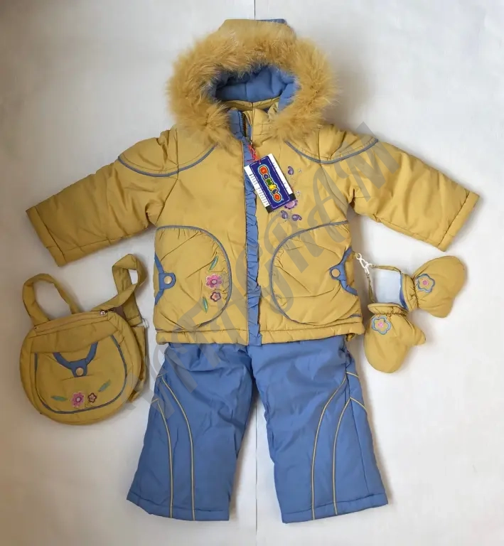 Зимний костюм для девочки Новый 86 Donilo