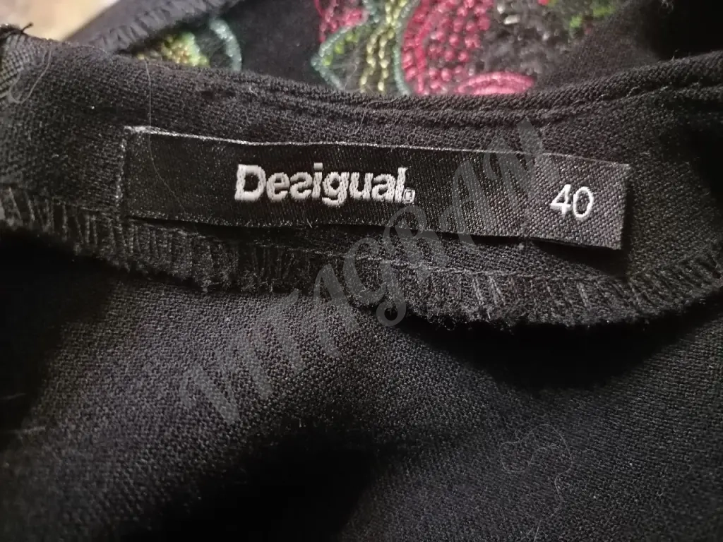 Черное платье Desigual, S, M