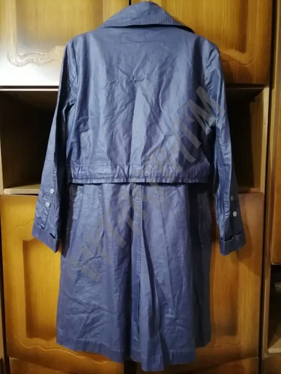 Тренч, плащ Green Ice, лён, хлопок M