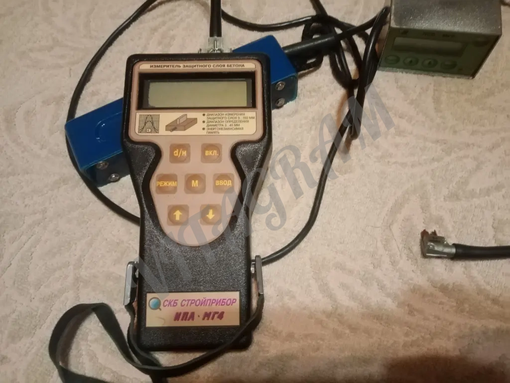 Влагомер защитного слоя бетона ипа мг4