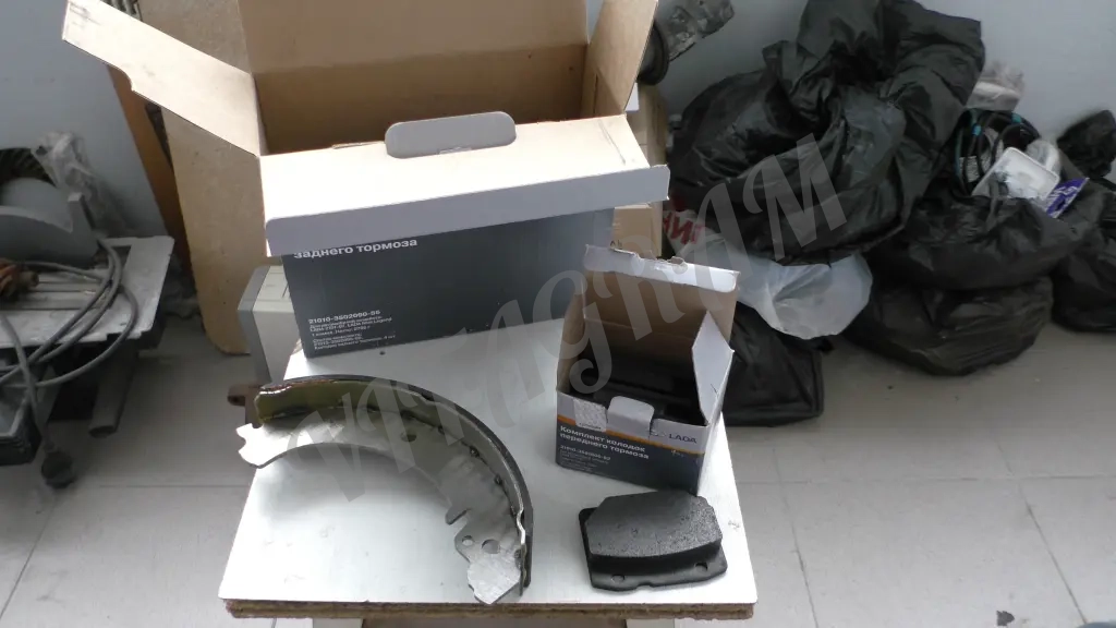 Тормозные колодки Ваз 2101-07 ао "Лада-Имидж"