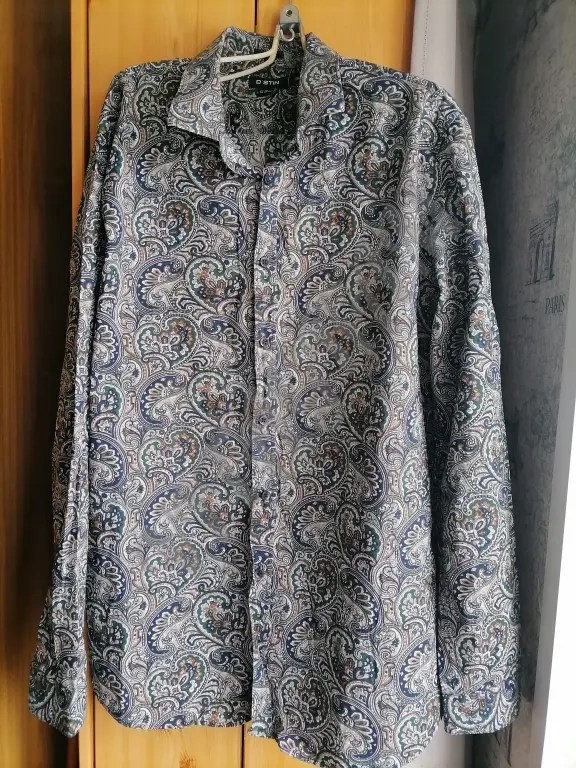 Рубашка OStin, турецкий огурец, XXL