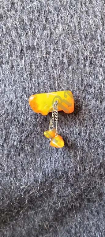 брошь янтарь ссср