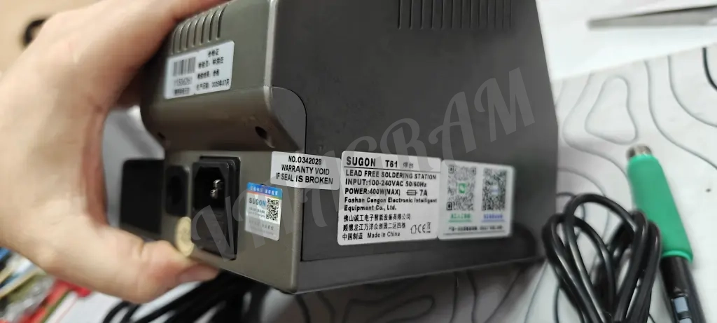 Паяльная станция Sugon T61 c210/c245/c470 400w