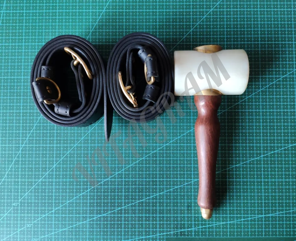 Ремень офицерский ручного изготовления (3 размер)