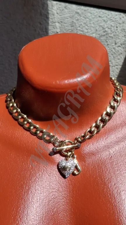 Чокер Juicy Couture 40-41см в позолоте. ноаый