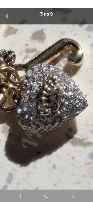 Чокер Juicy Couture 40-41см в позолоте. ноаый