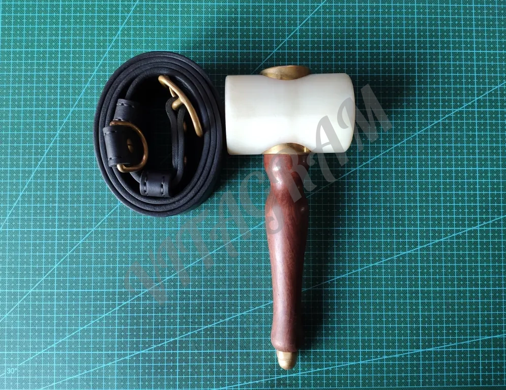 Ремень офицерский 2 размер, ручная работа