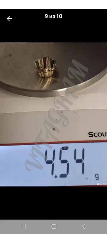 Серьги, подвеска Желт зол 14К(585) Натур Брл, Руб,Изум,Сапф.