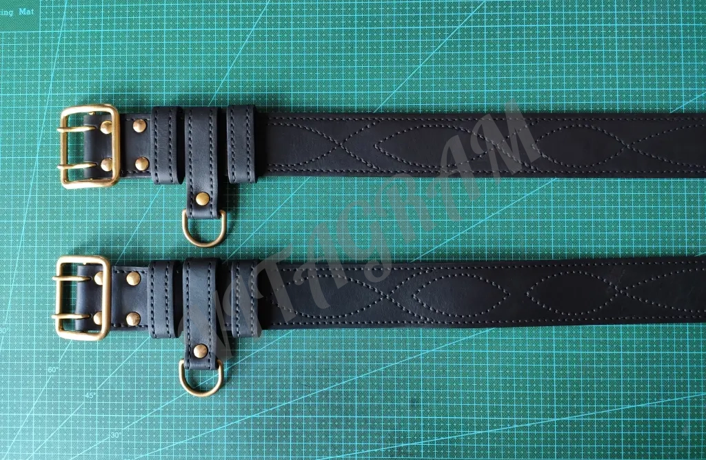 Ремень офицерский ручного изготовления (3 размер)