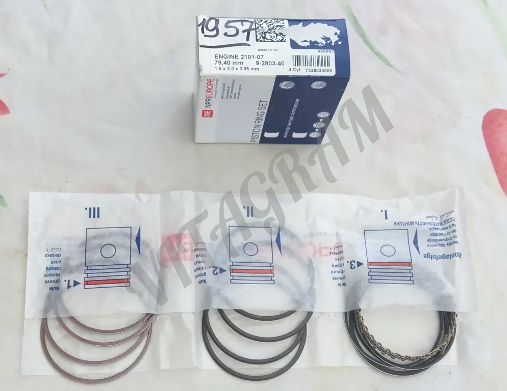 Кольца поршневые ВАЗ-21011 79.40 мм.(SM)