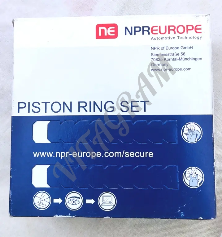 Кольца поршневые ВАЗ 2101-07 (76.40 мм) SM