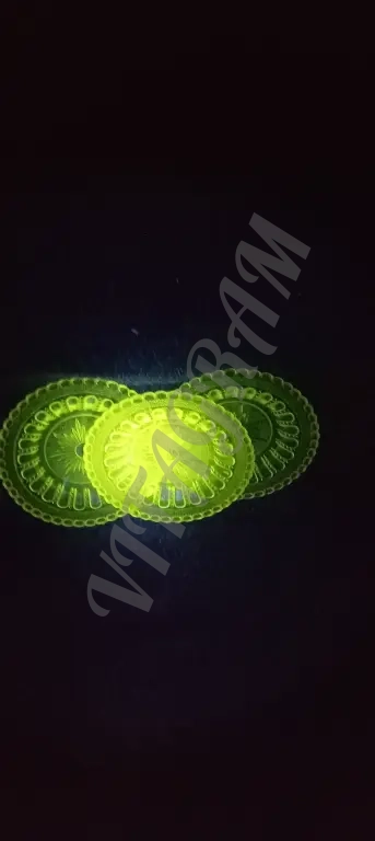 розетки,тарелки урановое стекло