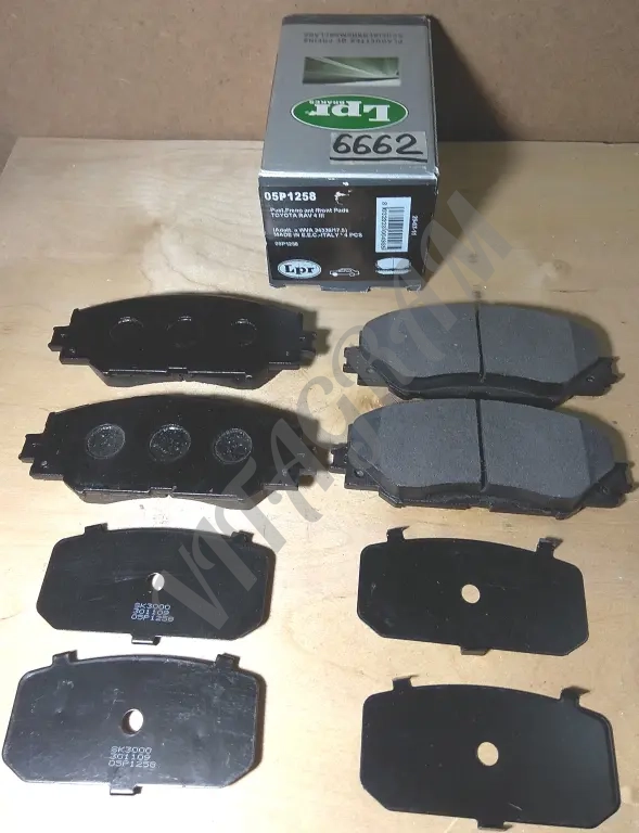 Колодки тормозные 05P1258 LPR (к-т).