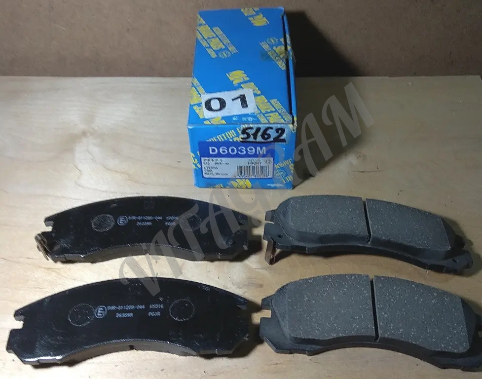 Колодки тормозные KASHIYAMA D6039M (к-т).
