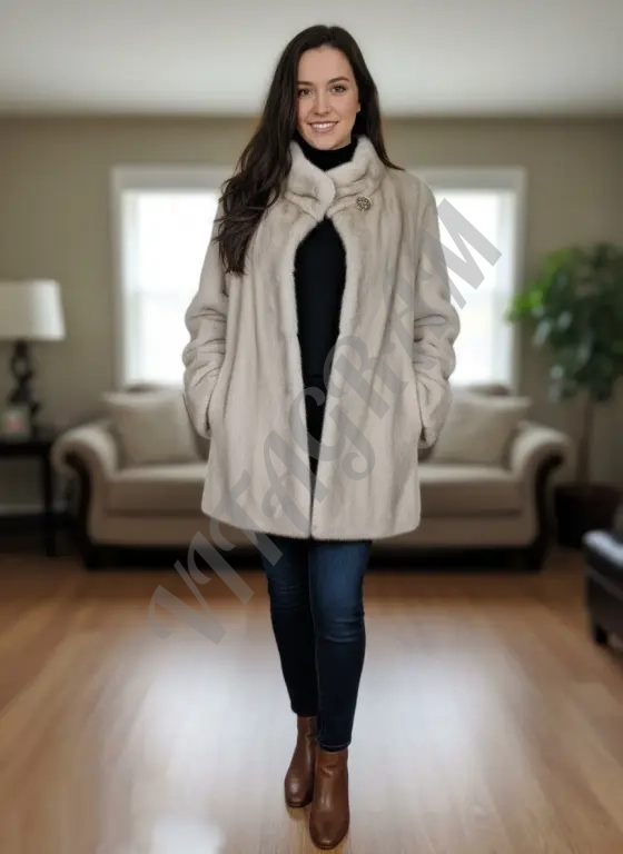 Норковая шуба автоледи полушубок из норки