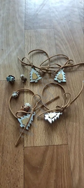 Деревянные новогодние игрушки