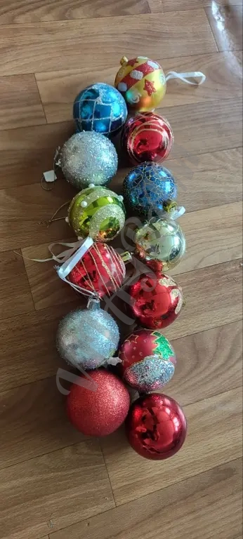 Новогодние игрушки на елку