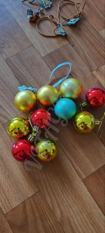 Новогодние игрушки на елку