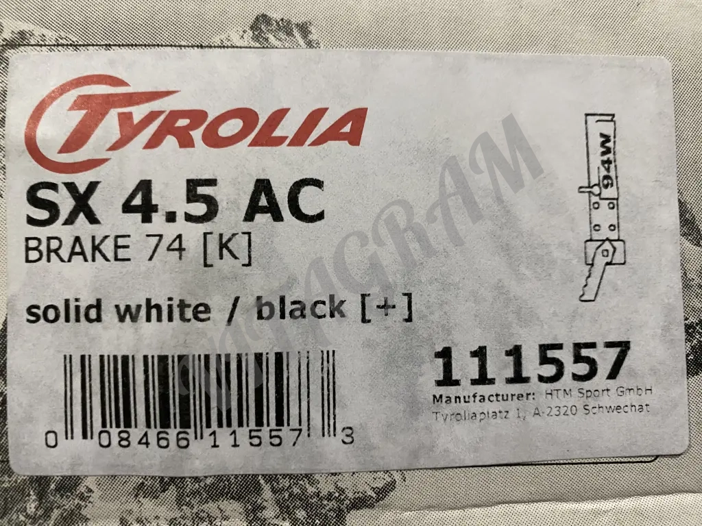 Горнолыжные крепления Tyrolia