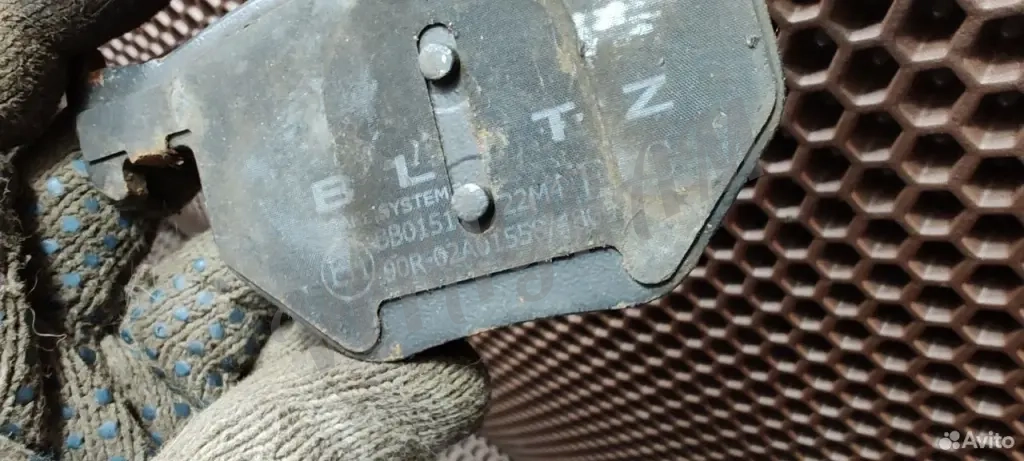 Колодки тормозные дисковые задние Blitz 392 070SX