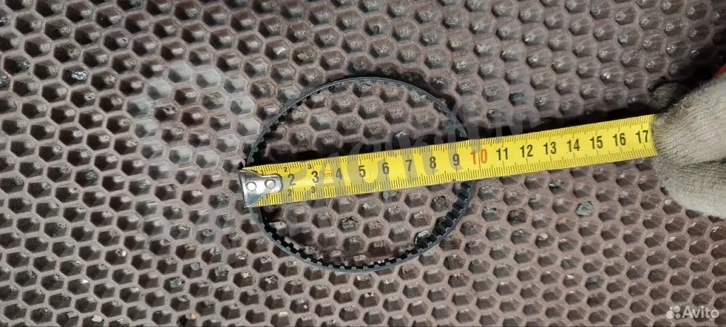 Ремень зубчатый 1х10см