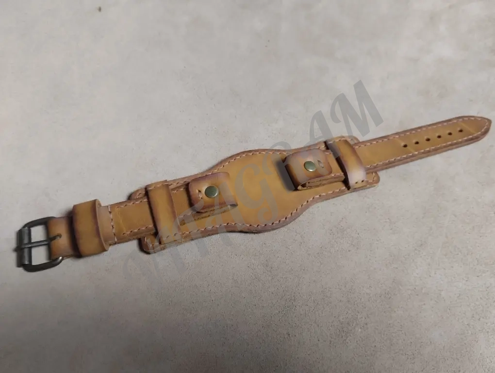 Ремешок для часов. Напульсник. Кожа