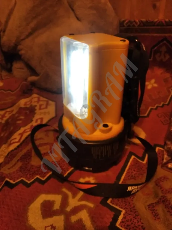 Фонарь аккумуляторный многофункциональный Яркий луч