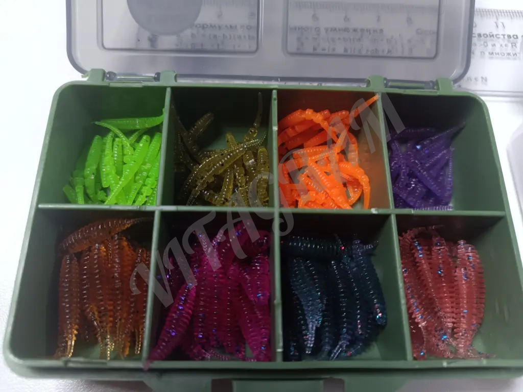 набор силиконовых приманок