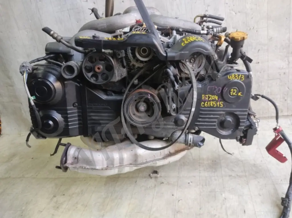 Двигатель Subaru Impreza EJ20 EJ204 2.0 литра