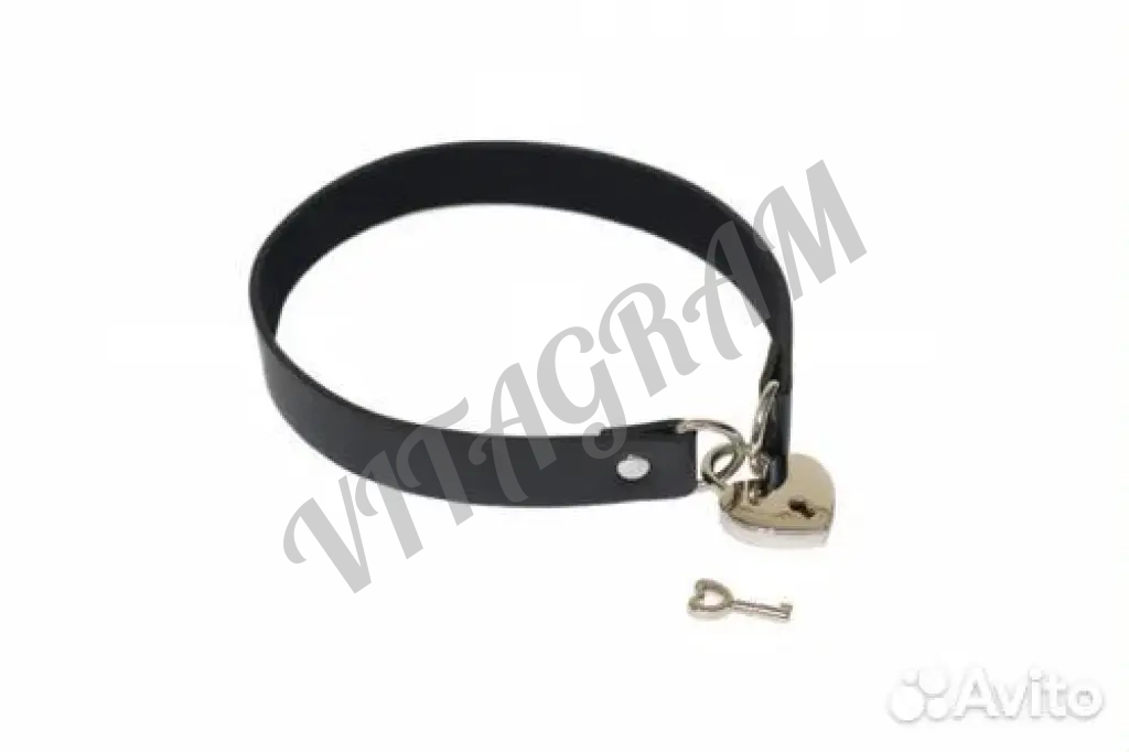 Ошейник чокер с замком Lola Party Hard Utopia