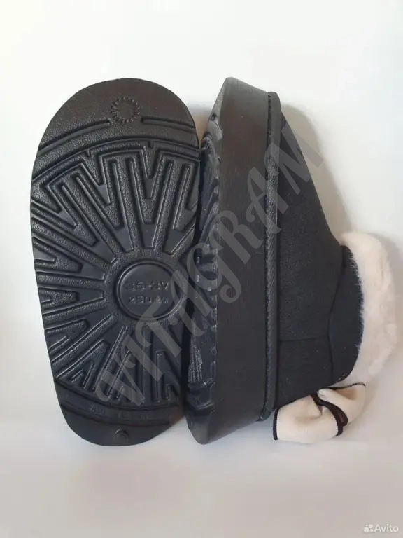 угги новые черные 35