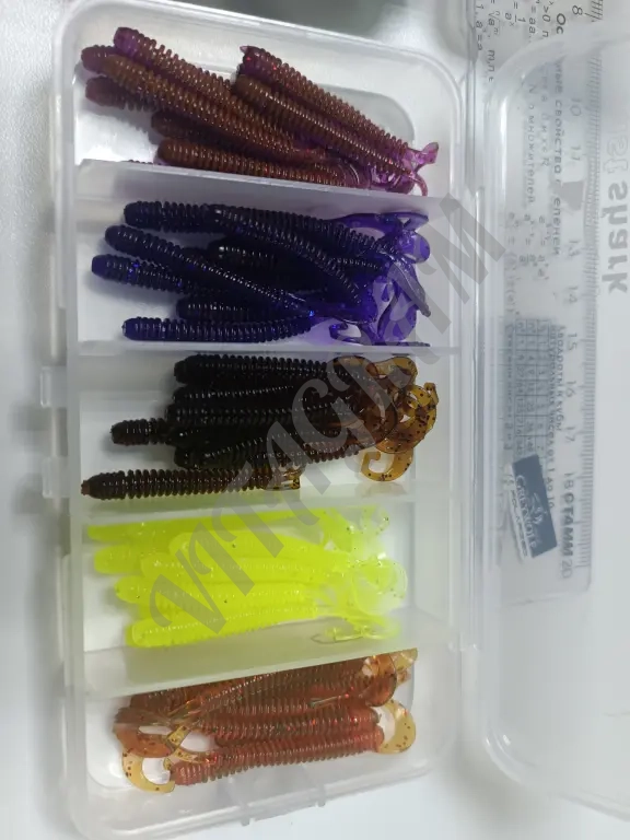 набор силиконовых приманок