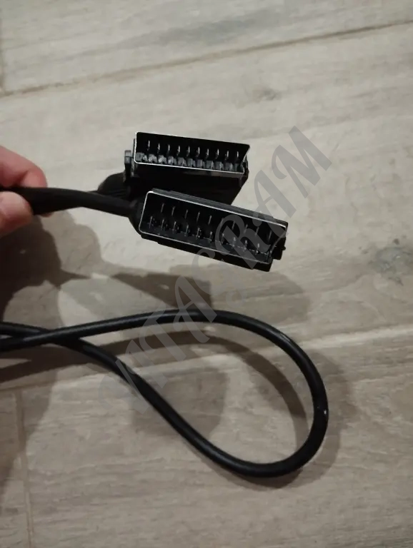 Кабель scart-scart 1,5 метра новый