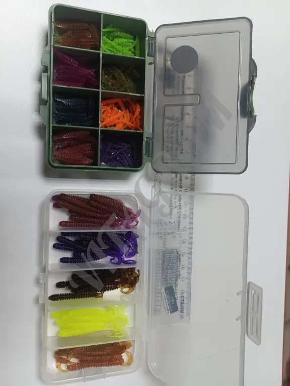 набор силиконовых приманок