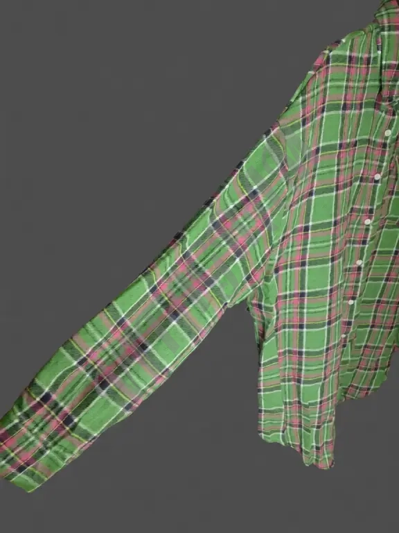 Рубашка в клетку женская