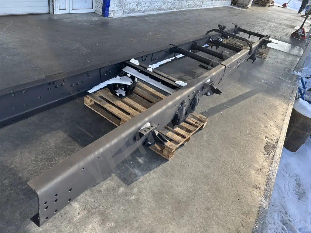 Рама усиленная урал-4320 5557 под двигатель камаз