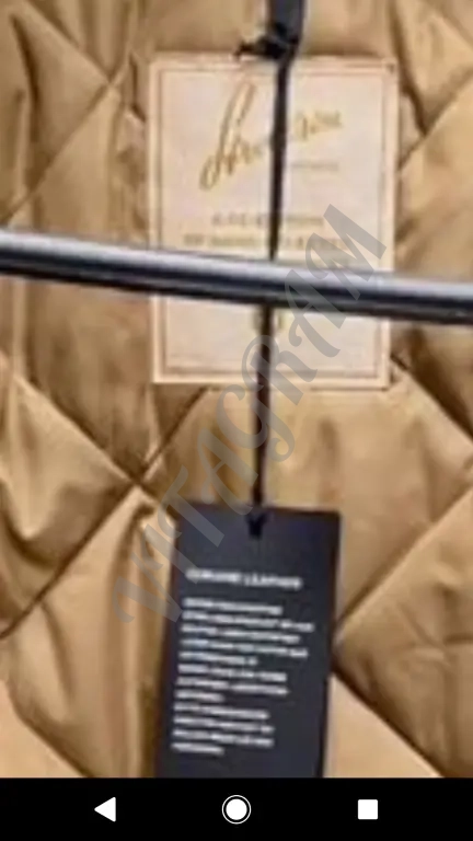 Strellson. Куртка кожаная утеплённая пилот