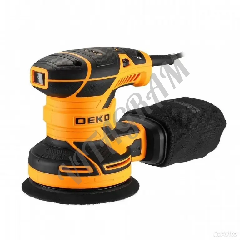 Шлифовальная машинка Эксцентриковая Deko DKG-125