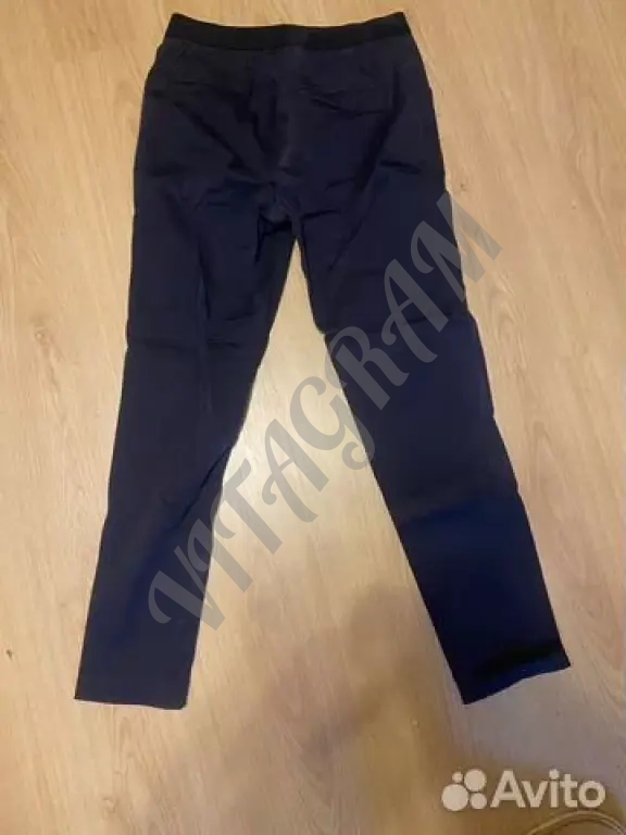 Брюки синие классические Uniqlo женские (XS)