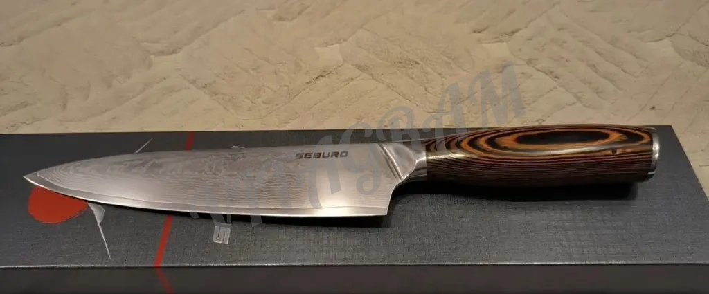 Шеф нож Seburo SUBAJA Damascus