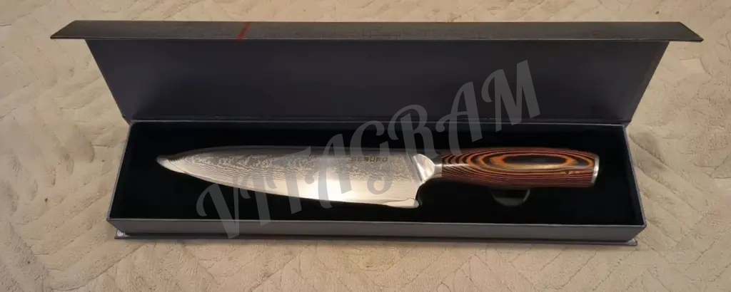 Шеф нож Seburo SUBAJA Damascus