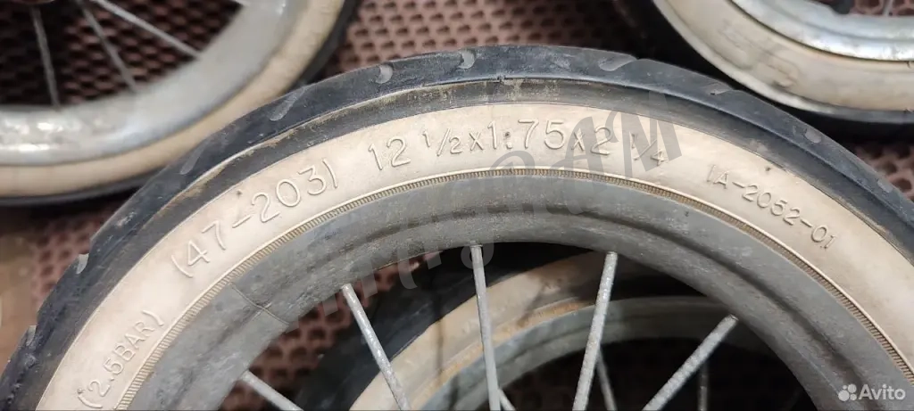 Колёса для детской коляски 12 1/2x1.75x2 1/4