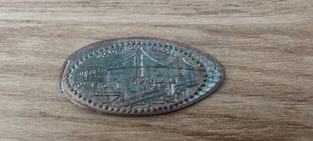 Сувенир из США Золотые ворота