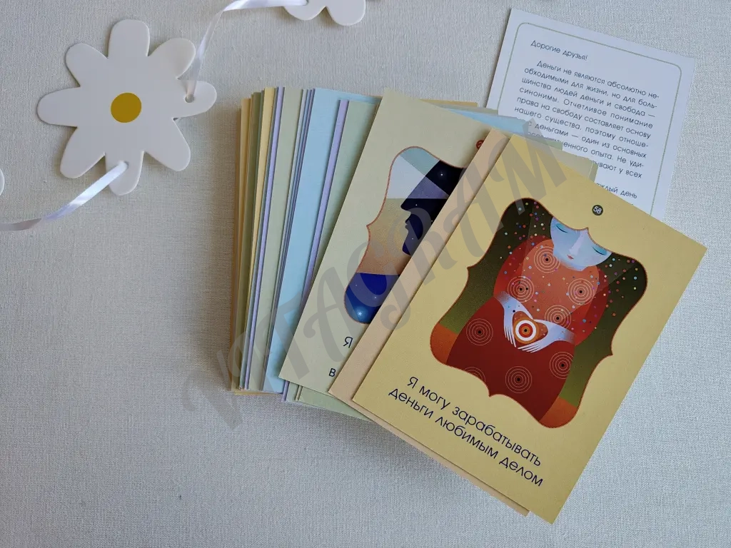 Карты Деньги и Закон Притяжения (учение Абрахама)