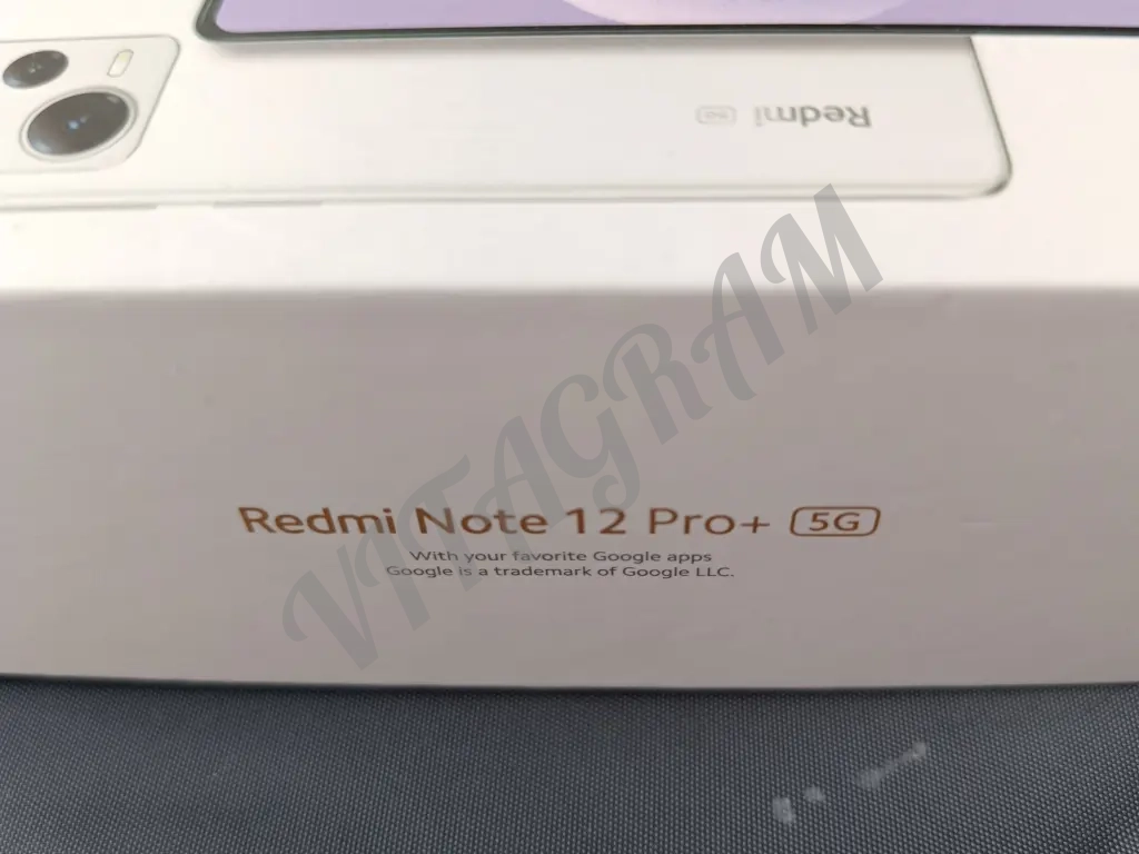 оригинальная коробка от смартфона redmi note 12 pro plus