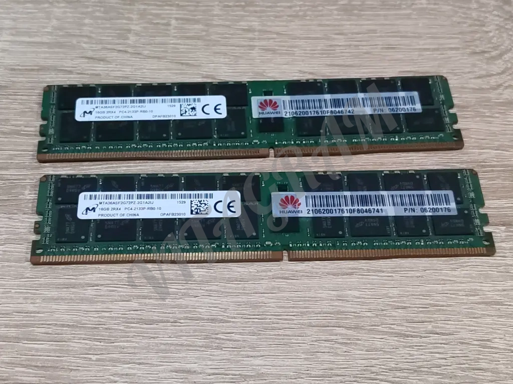 Серверная память 16GB DDR4 ECC RDIMM Micron (Huawei) PC4-2133P (32Гб)