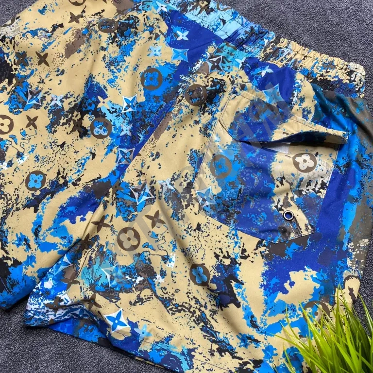 Philip Plein, Louis Vuitton, Dolce & Gabbana, Burberry, Versace, Palm Angels, Dior, Prada.Шорты повседневные и пляжные мировых известных брендов